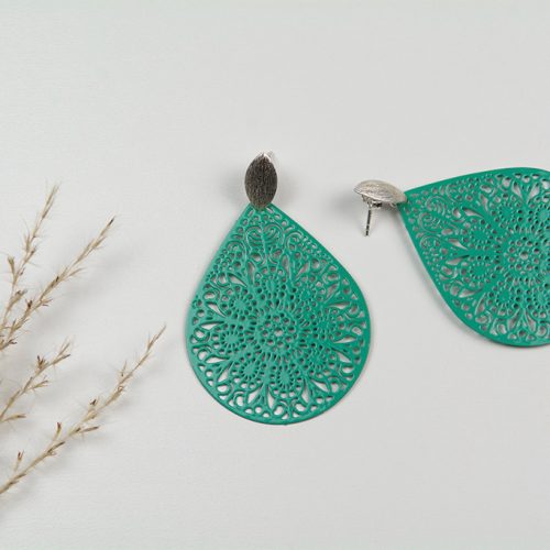 "Marrakech" aus edlem Metall in Mintgrün