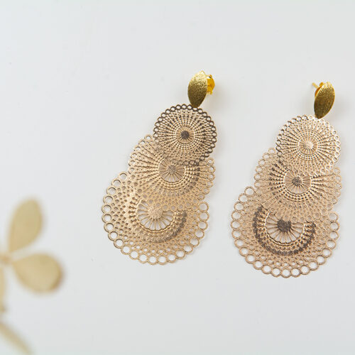 "Oriental" aus edlem Metall in Gold