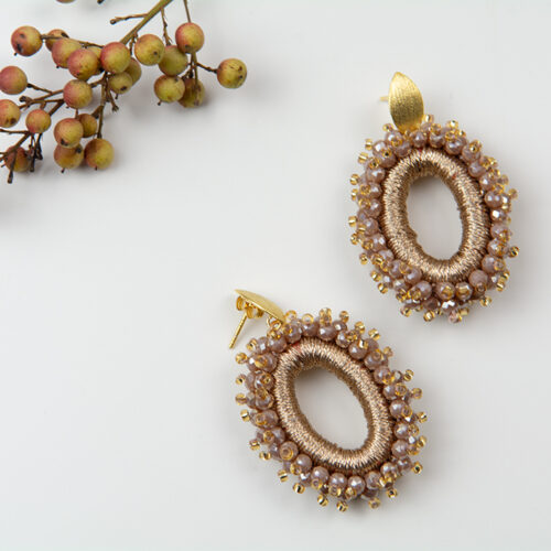 "Luana" aus Perlen in Beige