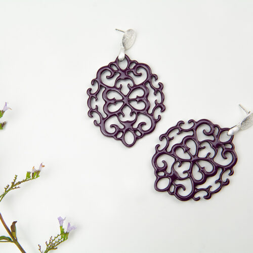 "Rosalie" in Aubergine