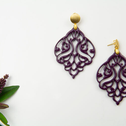 "Seerose" in Aubergine