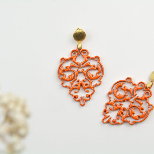 "Pfingstrose" in Orange